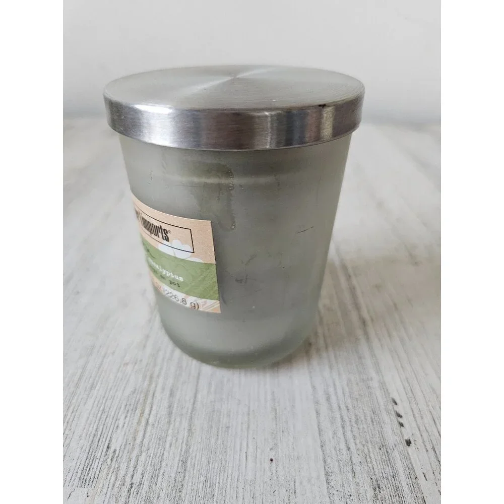 Pier 1 meditation sage eucalyptus candle soy new‎
